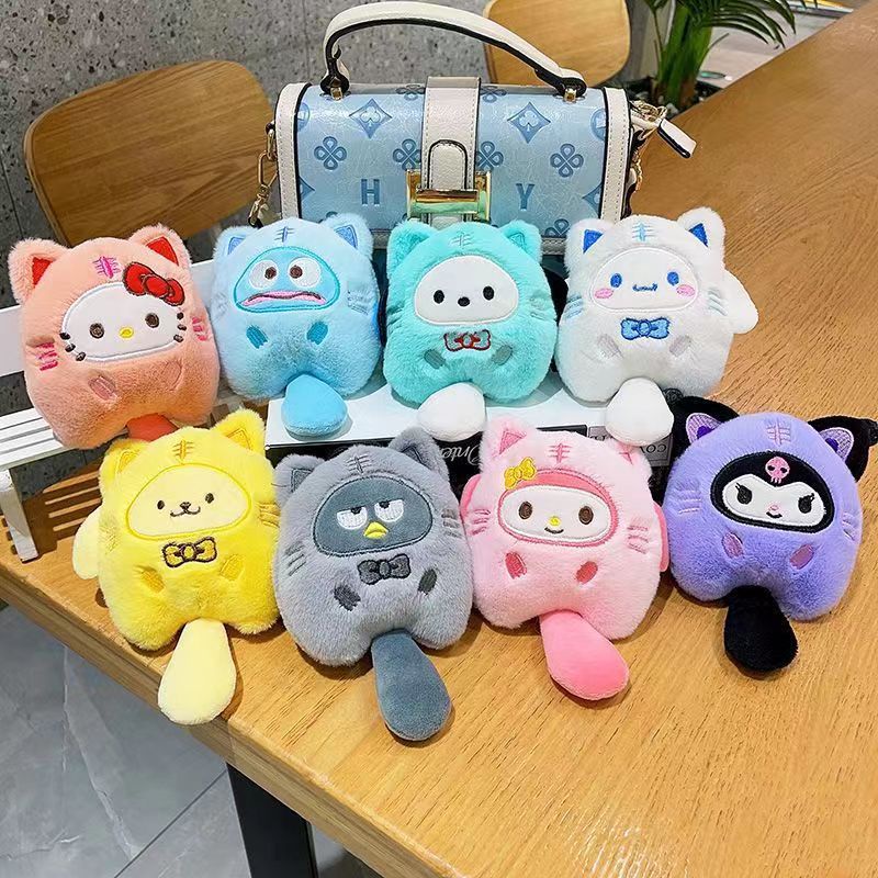 Sanrio Hello Kitty Canela Kuromi Melody Hangyodon Bonecas De