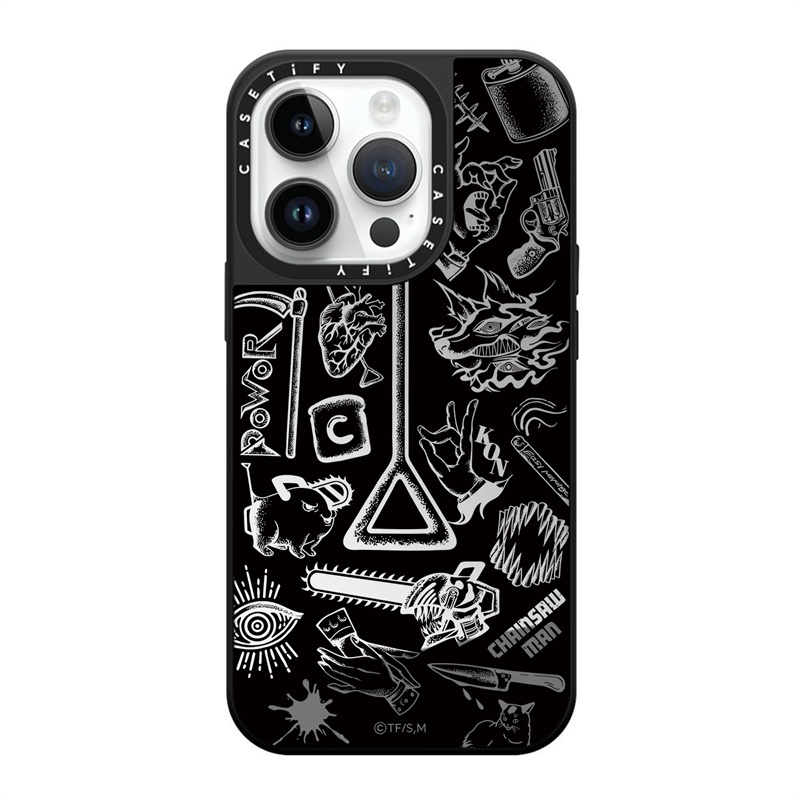 CaseTifg Anime Chainsaw Man Mala Original Para Telefone Espelhado