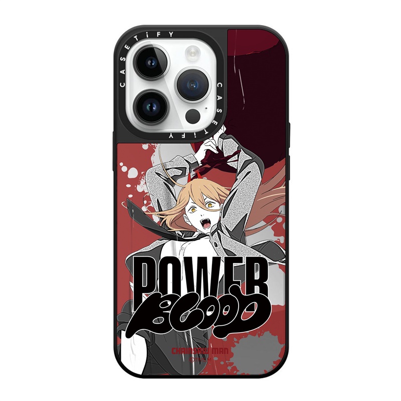 CaseTifg Anime Chainsaw Man Mala Original Para Telefone Espelhado