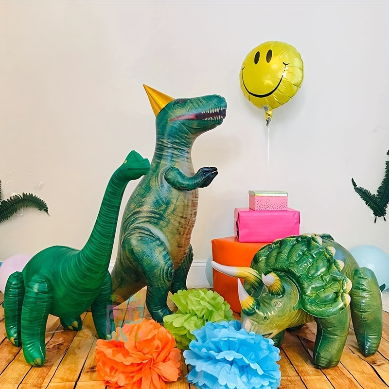 Compra online de Dinossauro Pvc balão inflável brinquedo de dinossauro  realista dinossauro crianças presente festa de decoração