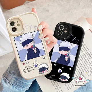 Para Samsung A14 A13 A10s A54 A34 A04 A50A12 A73 A20s A04s A03 A52 A03s A11 A53 A32 A33 A21s A51 A22 A50s A71 A23 A31 A72 A02s Casais Desenho Animado Gojo Satoru Anime Jujutsu Kaisen Capa