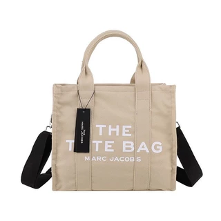 MARC JAC0BS Saco Tote Para O Ombro MJ De Lona Mensageiro Corpo Cruzado