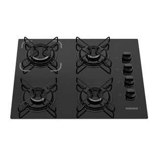 Cooktop Itatiaia Essencial 4 Bocas Vidro Preto Bivolt 3700000192