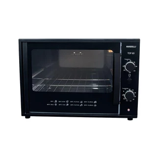 Forno Elétrico de Bancada Nardelli TOP 60 Black 60 Litros Preto 127V