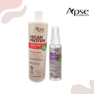 Kit 2 Itens: Nutrição e Brilho Natural para Cachos APSE Cosméticos