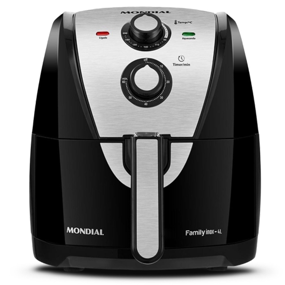 Fritadeira Air Fryer Mondial 4L, 60Hz, AFN-40-BI - 220V