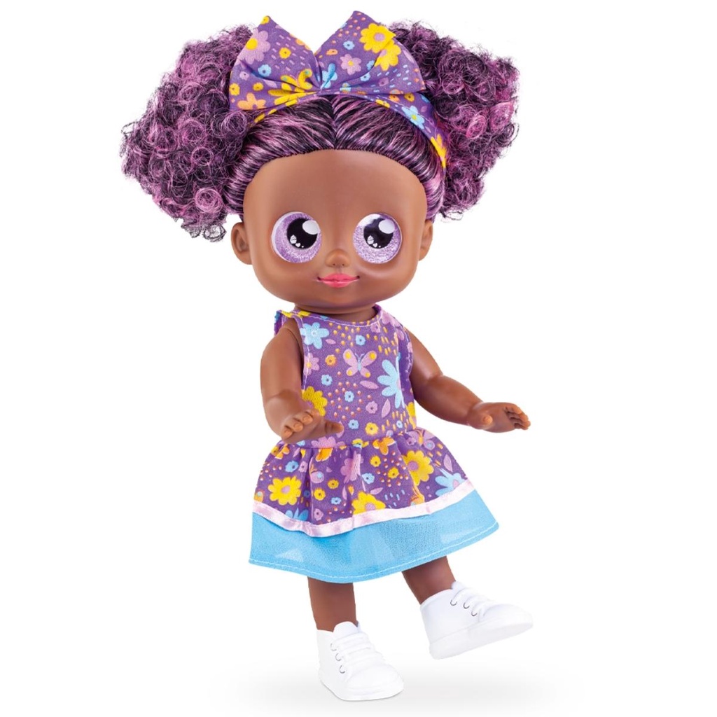 Boneca Pretty Collection Black Preta Cabelo Moderno Milk | Shopee Brasil