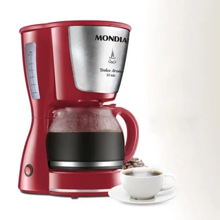 Cafeteira Elétrica Mondial Dolce Arome Vermelho 800W C-32-32X-R -110V