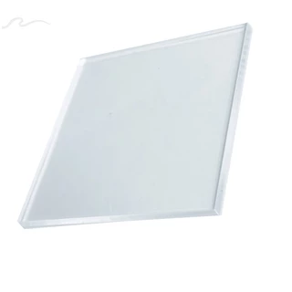 Placa Chapa acrílico Transparente 60cm X 20cm 5mm Cristal