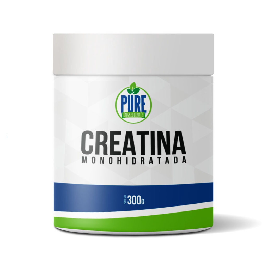 Creatina Pura Monohidratada 300g Pure Ingredient's