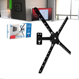 Suporte Para TV Monitor Bi Articulado 10 a 60 Polegadas Universal De Parede Vesa