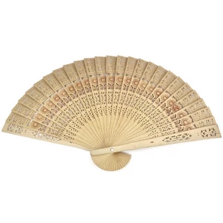 10 Leque de Madeira Japonês Oriental Lembrancinhas De Festa em Oferta na Shopee