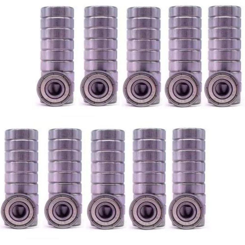 100 Rolamentos 608zz 608 zz Skate Patins 8x22x7mm Kit Rolamentos