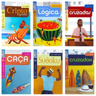 Coquetel - como pensar com logica - Livros de Palavras Cruzadas