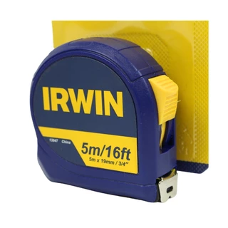Trena De Aço Standard 5 Metros Abs com trava Iw3947 Irwin