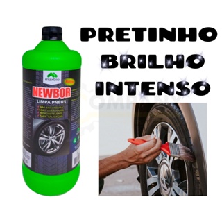 Pretinho Limpa Pneus Biodegradavel Newbor Repele Agua Brilho Intenso