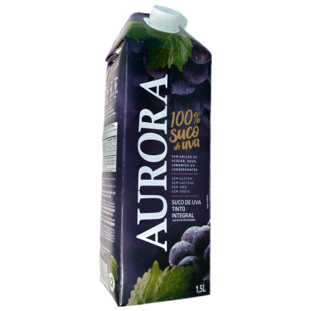 100% Suco de UVA Tinto Integral 1,5 Litro O mais vendido do Brasil ...