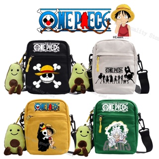 Anime One Piece Crossbody Bolsa De Ombro Luffy Escolar De Grande