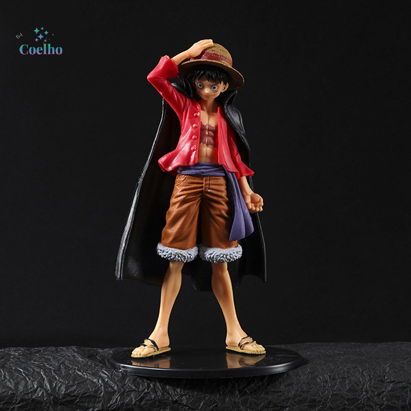 Decoração 16cm Figura De Uma Peça Anime Cartoon Luffy Toy PVC Colecionador Figurine Doll Cute Novo