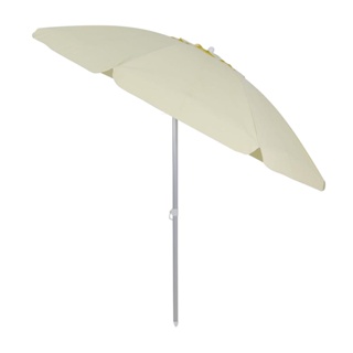 Guarda-Sol Articulado em Bagum Haste de Aluminio 2,0m Bege 10706 Belfix
