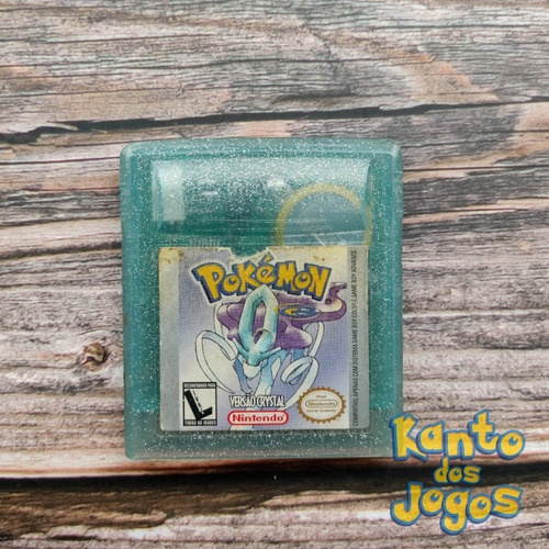 Cartucho Reprogramado Com Pokémon Crystal Em Pt-br