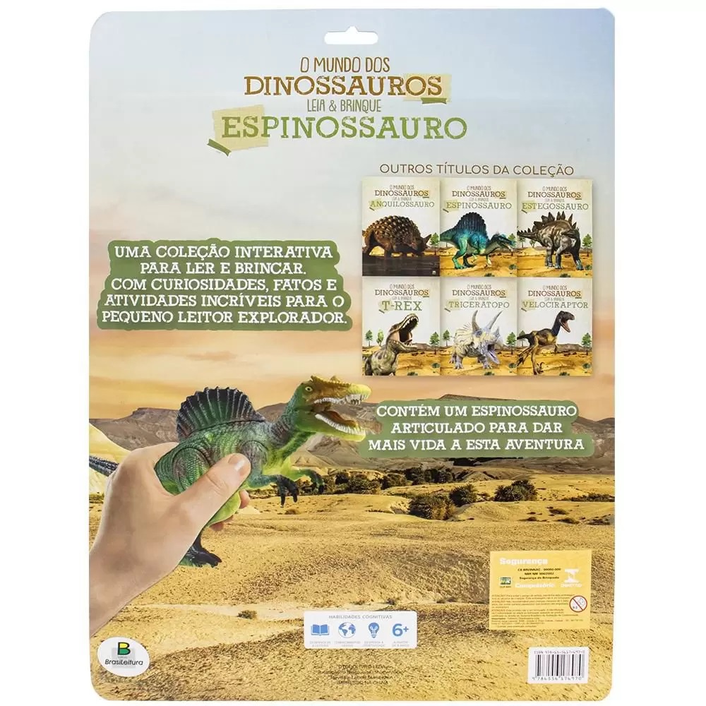 ESPINOSSAURO PAPO MINIATURA SPINOSAURUS PAPO BRINQUEDO DE DINOSSAURO T -  Dinoloja - A melhor loja de dinossauros de coleção do Brasil!