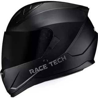 Capacete Moto Race Tech Sector Exilio Monocolor Fosco Preto