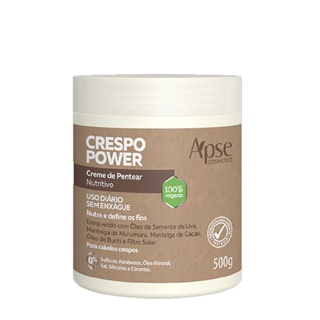Creme de Pentear Nutritivo Crespo Power 500G, Apse Cosmetics
