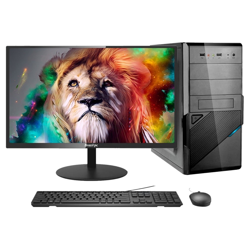 Computador Completo Bestpc Desktop Intel Core I7 16gb Ram Ssd 512gb Monitor 19" Hdmi Windows 10