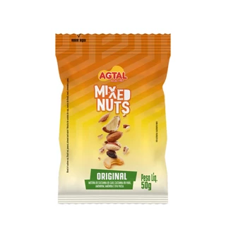 20 Mixed Nuts Original 50g Agtal &joy (1 Kg)
