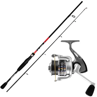 Kit canário 20 com linha + vara ágata carbono