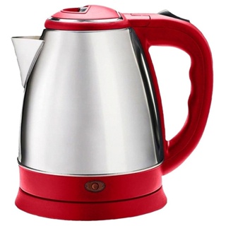 Chaleira Elétrica Jarra 1.8l Inox 220v e 110v vermelha