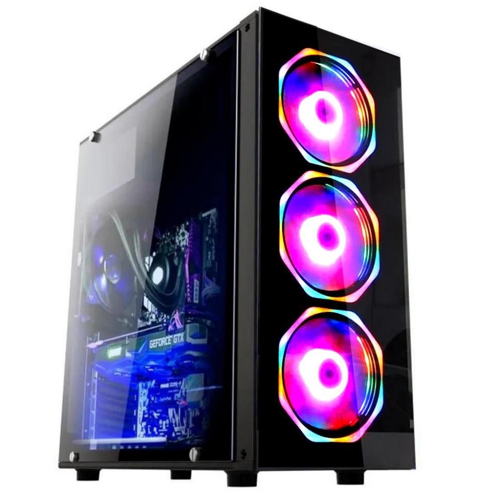 Pc Gamer, Intel Core I7, 3.4 Ghz 16gb, Rtx 3060, 12gb Gddr6, Ssd 512gb - Fonte 700w