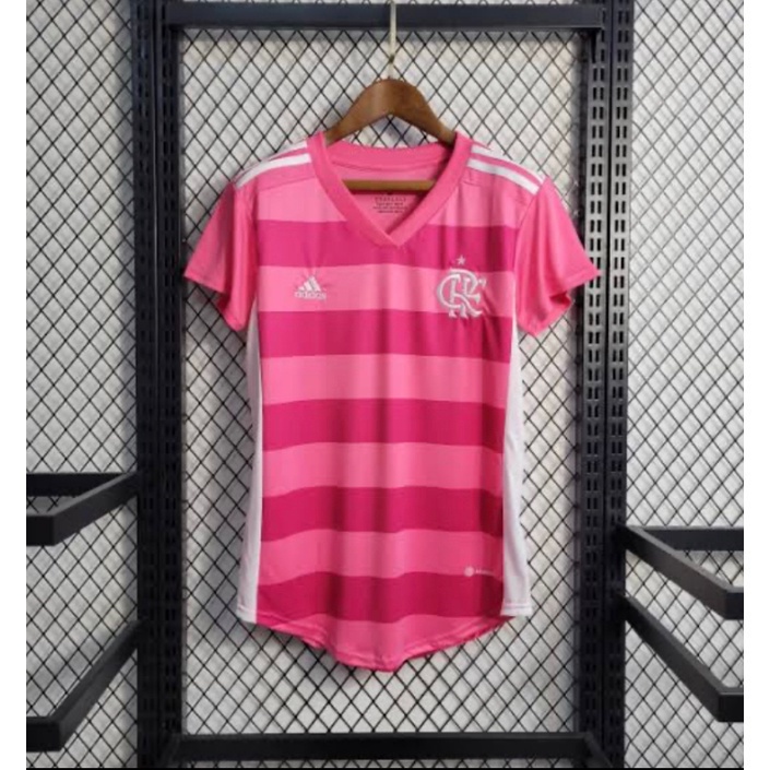 Blusa rosa store do flamengo feminina