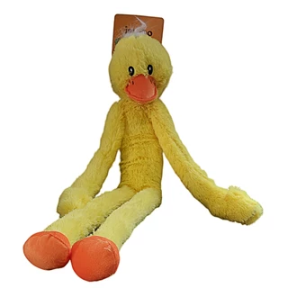 Mordedor de Pelúcia Brinquedo Macio Pato Longleg Com Apito para Cachorros - Jambo Pet