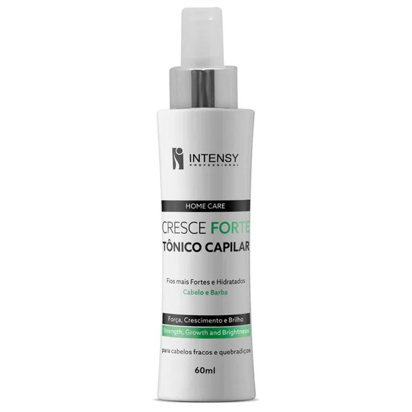 Tônico Capilar Cresce Forte Cabelo E Barba 60 Ml - Intensy | Shopee Brasil