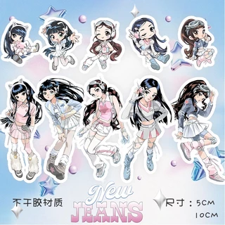 NewJeans Retornar Adesivos De Personagem Powerpuff Girls Bunny Pacote De Desenho Animado