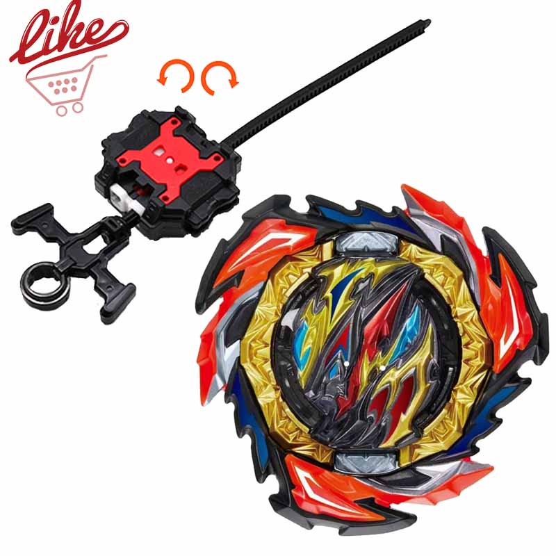 Beyblade Burst Ripcord Lançador Set B-201 Zest Achilles B-193