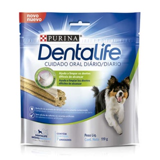 Petisco Dentalife Cães Raças Médias 119g