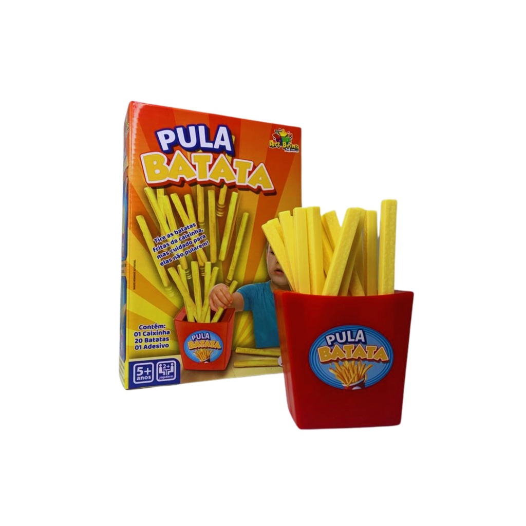 Jogo Pula Batata Puxa Batatinha Brinquedo Criança