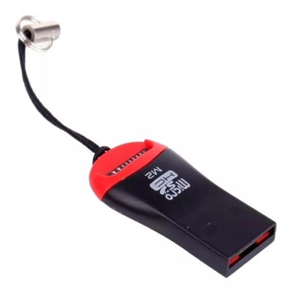 Leitor Gravador Adaptador Usb Cartão De Memória Sd Micro Sd