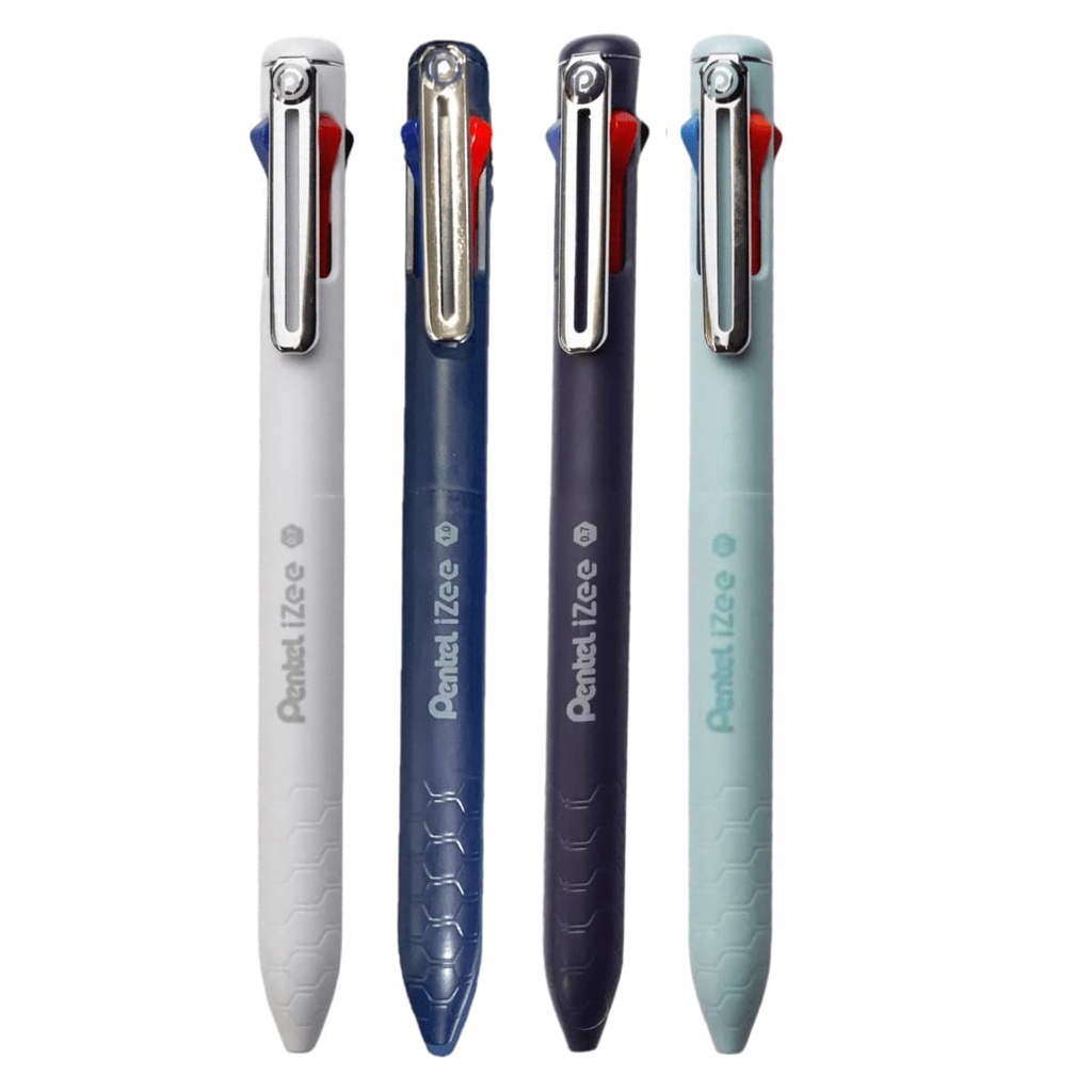 Caneta Retrátil Pentel Izee Multi 4x1 Cores À Sua Escolha | Shopee
