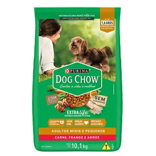 Ração Nestle Purina Dog Chow Adultos Extra Life Raças Pequenas 10,1kg