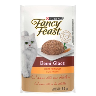 Ração Úmida Gatos Demi Glace c/ Frango 85g