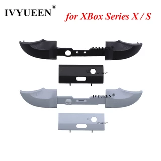 IVYUEEN Para XBox Série X S Controlador RB LB Pára-Choques RT LT Botão De Gatilho Mod Kit De Substituição Do Suporte Da Barra Média Peças De Reparo