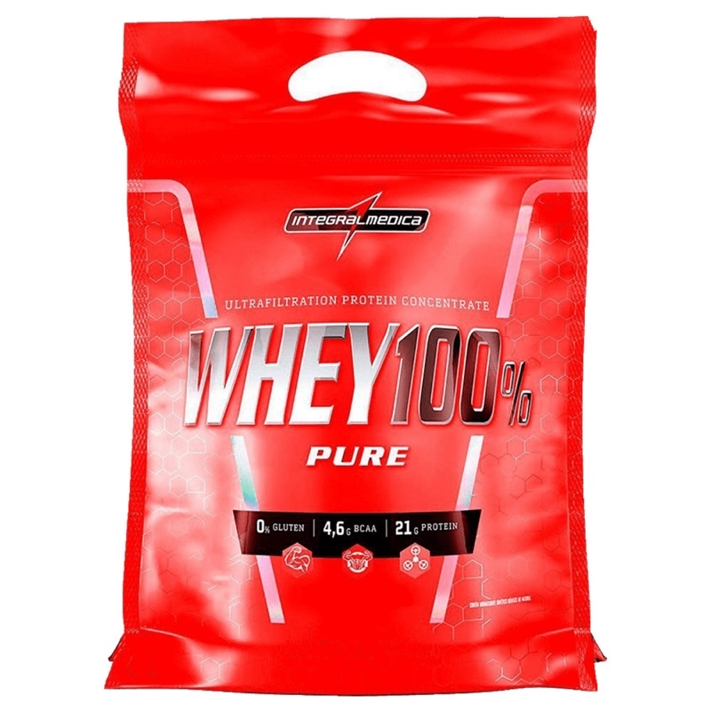 Whey Whay Wey Protein 100% Pure Refil 907g Integralmedica
