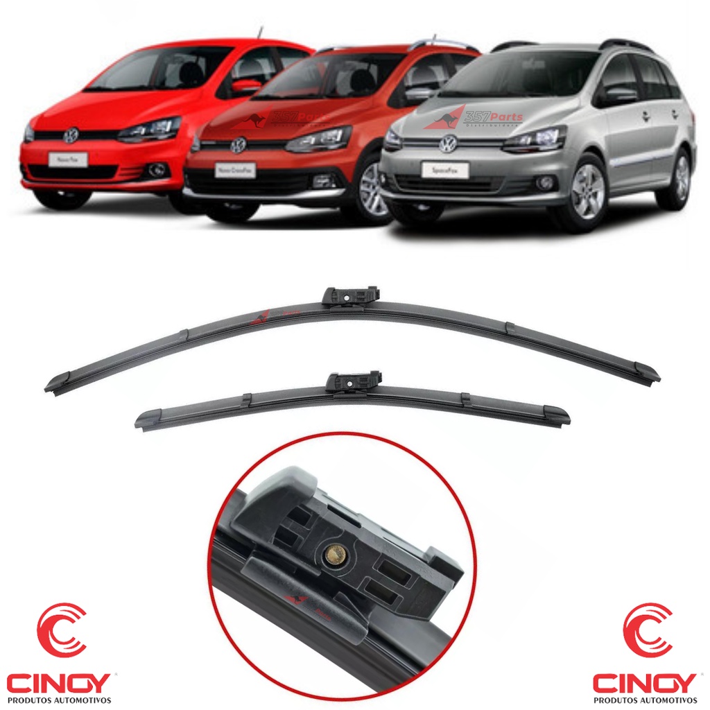 Palheta Específica Fox/Crossfox/Spacefox 2013 À 2021 Limpador De