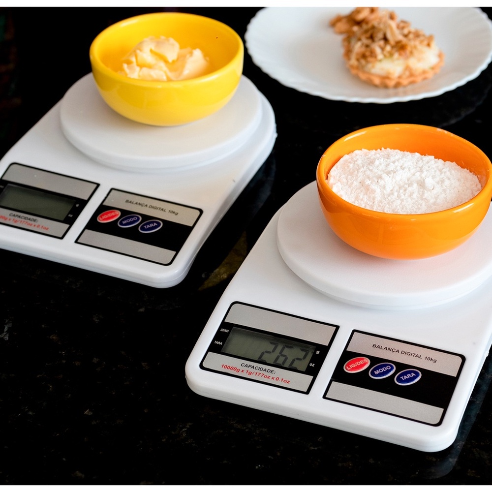 Balança Digital Cozinha 10g A 10 Kg Alta Precisão Casa Comida Balanca ...