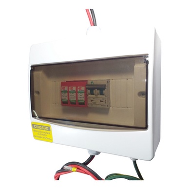 String Box Solar Cc - Disjuntor Dc 40a + Dps 600v 40ka | Shopee Brasil