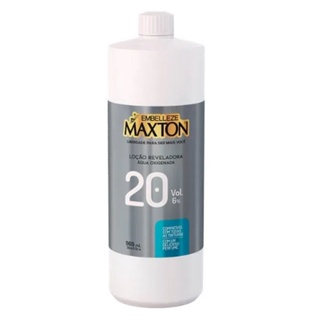 MAXTON LOÇÃO REVELADORA OX 20 VOL 900ML